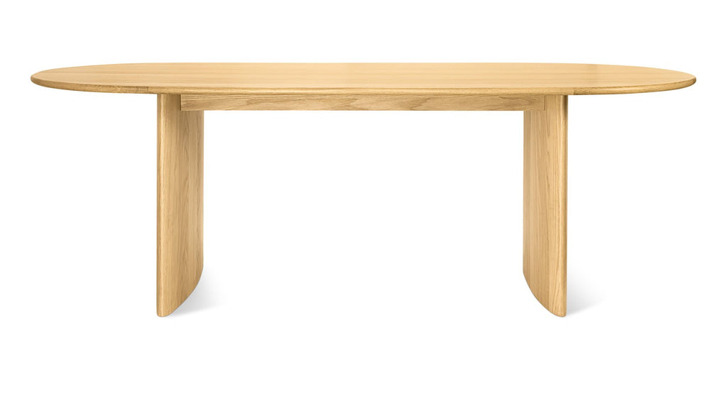 Table de salle à manger Union, 6 à 8 couverts, chêne blanc