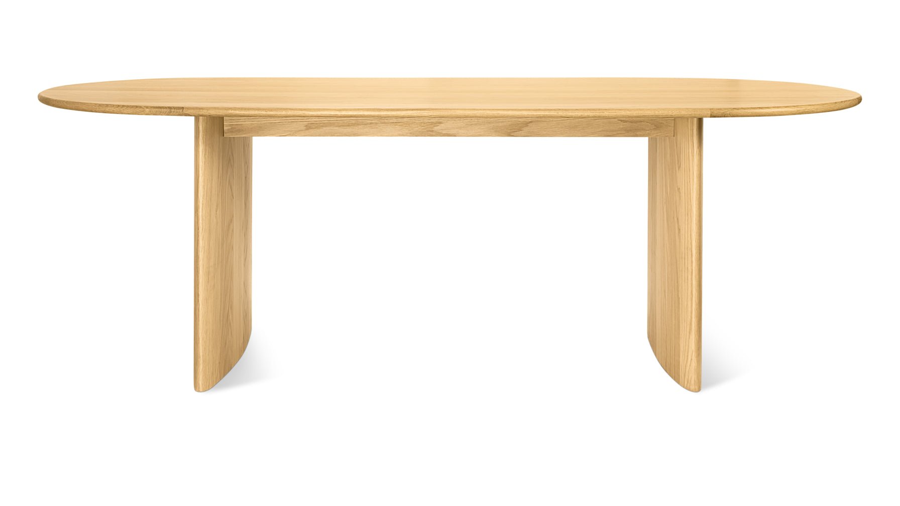 Table de salle à manger Union, 6 à 8 couverts, chêne blanc