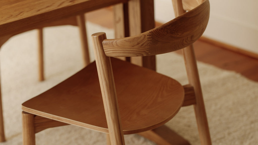 Chaises de salle à manger Haven (lot de deux), chêne teinté
