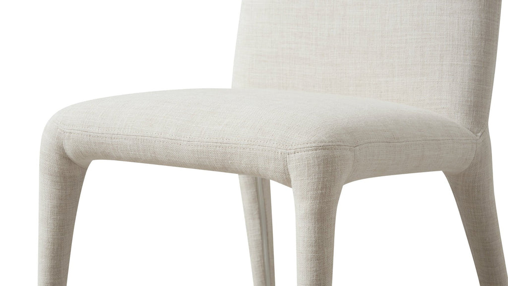 Chaises de salle à manger Got You Covered (lot de deux), parchemin