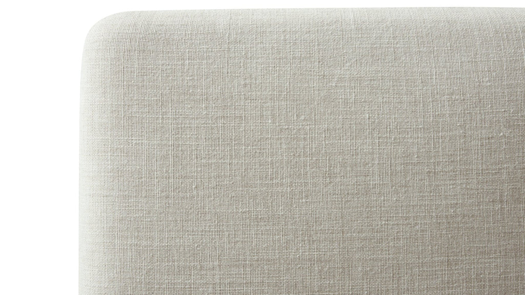 Autre chaise de salle à manger ronde (lot de deux), couleur parchemin