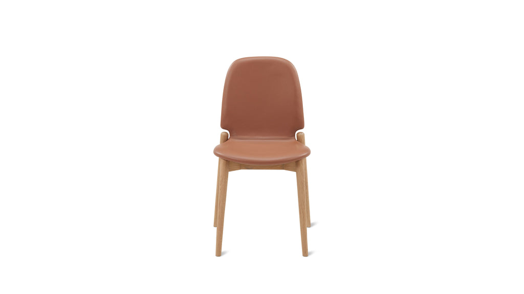 Chaises de salle à manger (lot de deux), chêne/noyer