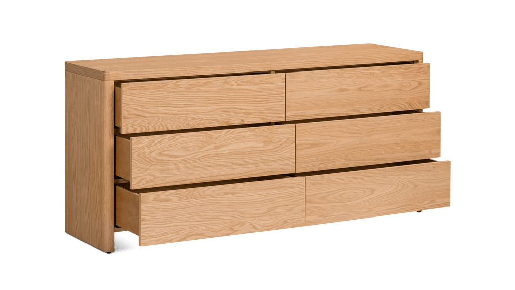 Commode Form, chêne blanc