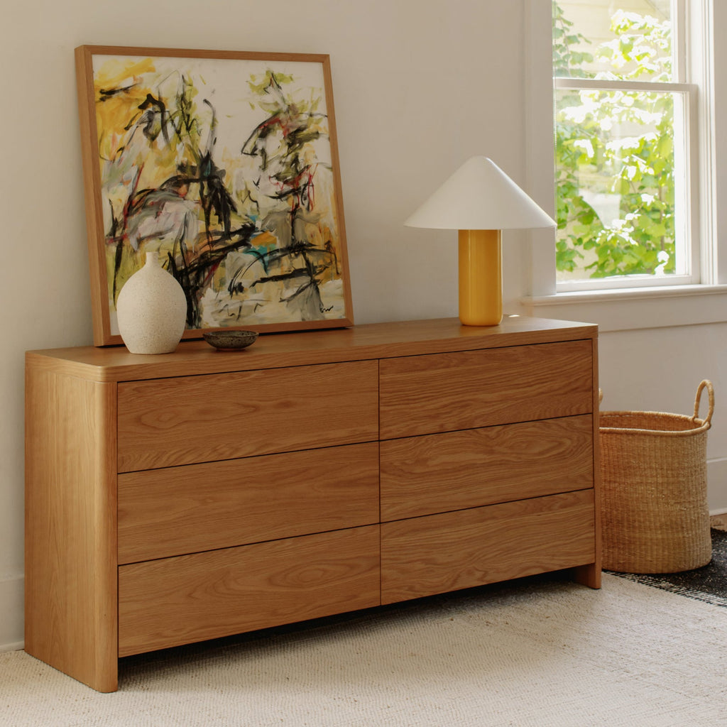 Commode Form, chêne blanc