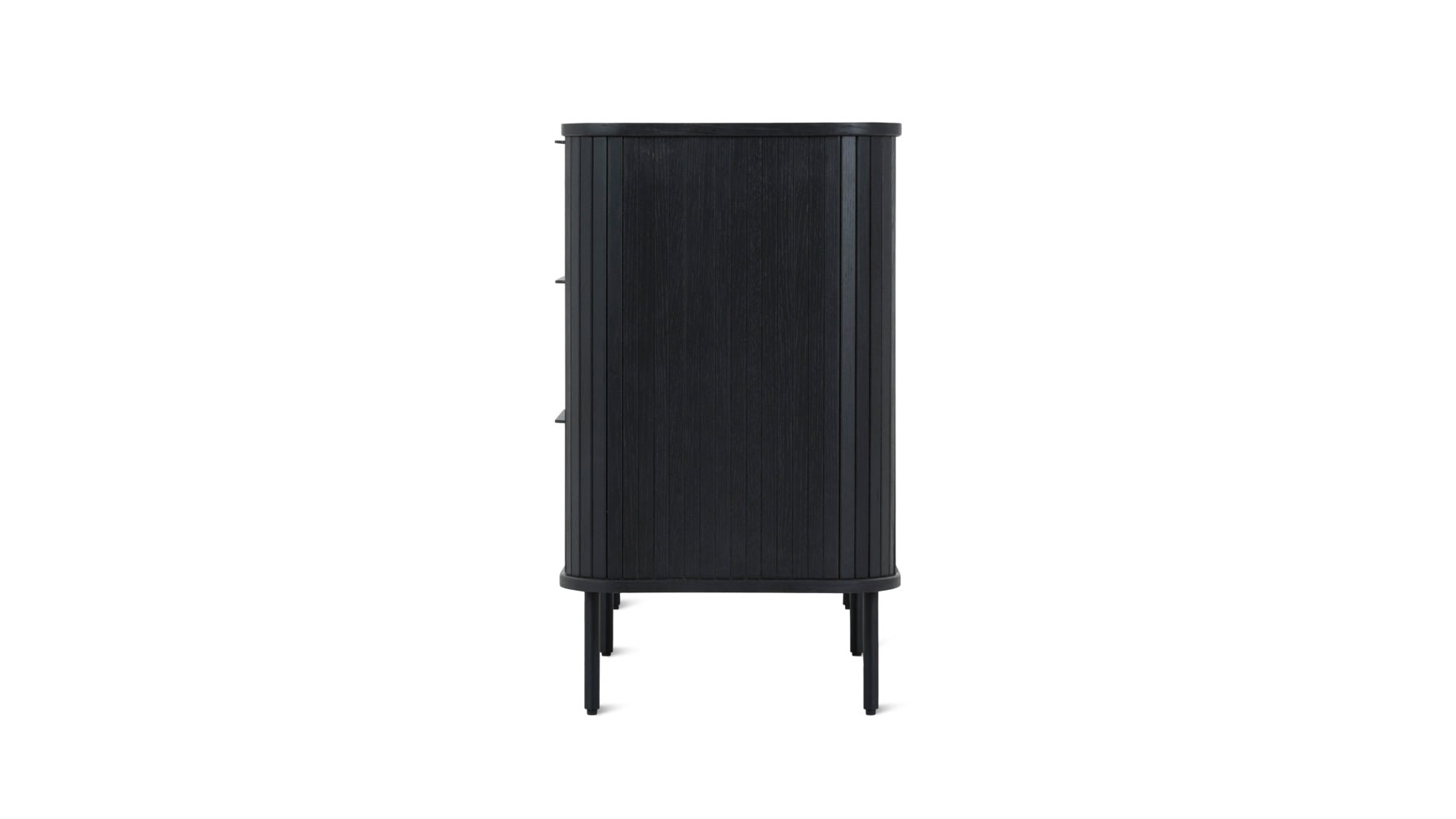 Commode double Easy Edge, chêne noir