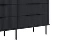 Commode double Easy Edge, chêne noir