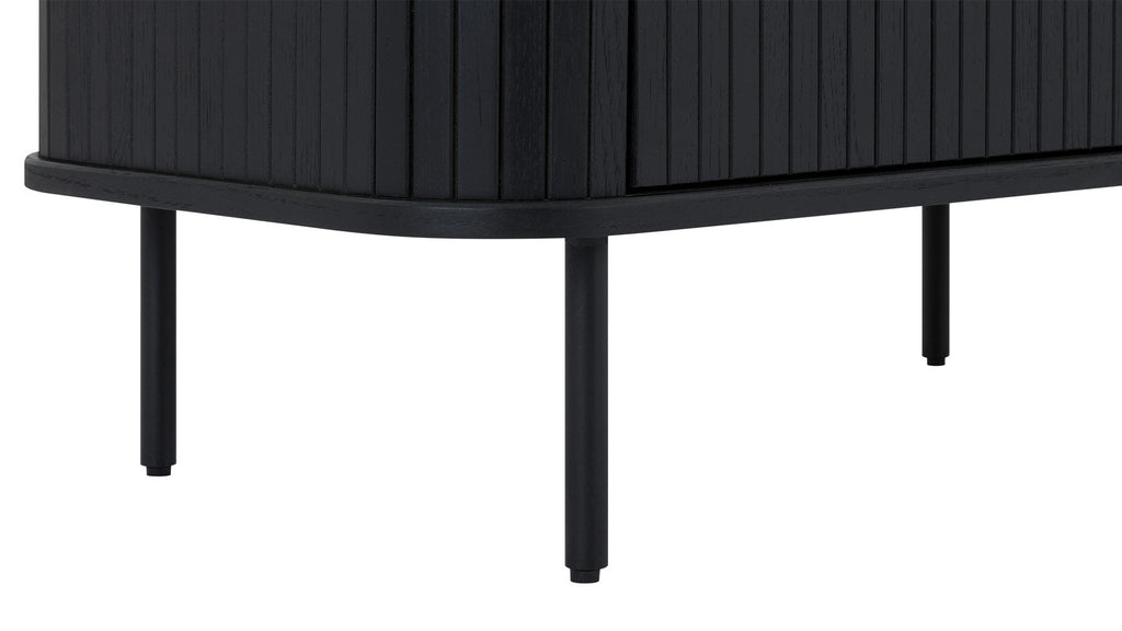 Commode double Easy Edge, chêne noir