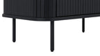 Commode double Easy Edge, chêne noir