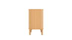 Commode double Easy Edge, tout en bois, chêne blanc