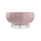 Lampe de table à LED Diamante 28,5 en verre, forme goutte d'eau, rose (lot de 2) par JONATHAN Y