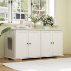 Meuble de dissimulation pour bac à litière pour chat et toilettes privées pour animaux de compagnie