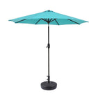 Parasol de patio Holme de 9 pieds et support de base