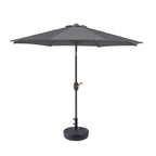 Parasol de patio Holme de 9 pieds et support de base