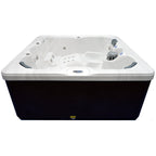 Spa 51 jets Home and Garden pour 5 personnes avec jets en acier inoxydable et ozone - 80 x 80 x 34