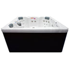 Spa 51 jets Home and Garden pour 5 personnes avec jets en acier inoxydable et ozone - 80 x 80 x 34