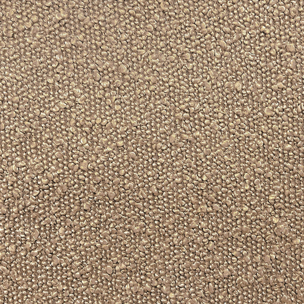 Banc de rangement moderne en sherpa avec pieds en bois HomePop