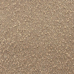 Banc de rangement moderne en sherpa avec pieds en bois HomePop