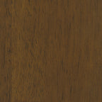 Banc de rangement moderne en sherpa avec pieds en bois HomePop