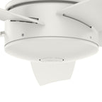 Ventilateur de plafond intérieur/extérieur Hunter 52 Shorebreak WeatherMax avec commande murale - Résistant aux intempéries, au sel et à la corrosion