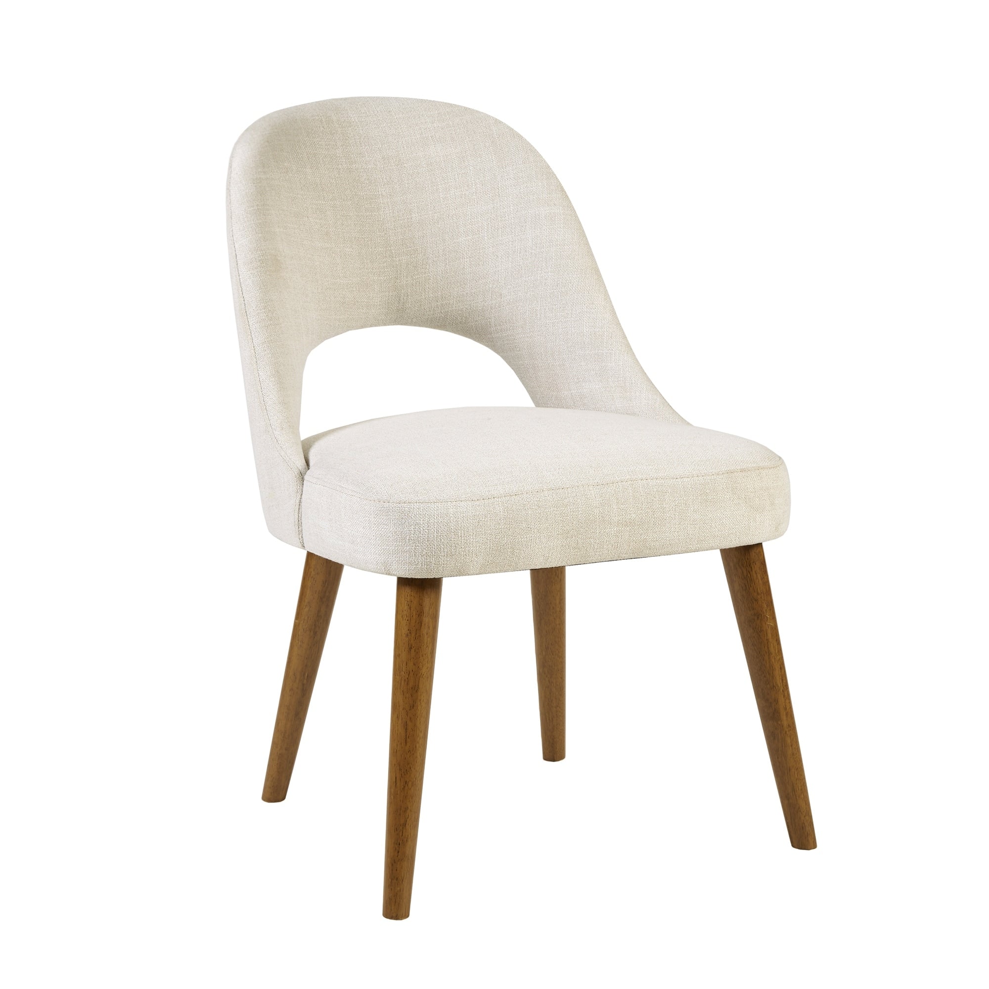 Chaises de salle à manger rembourrées INK IVY Nola avec dossier découpé (lot de 2)