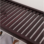 Système de placard intégré Simplicity en bois massif de John Louis Home, expresso