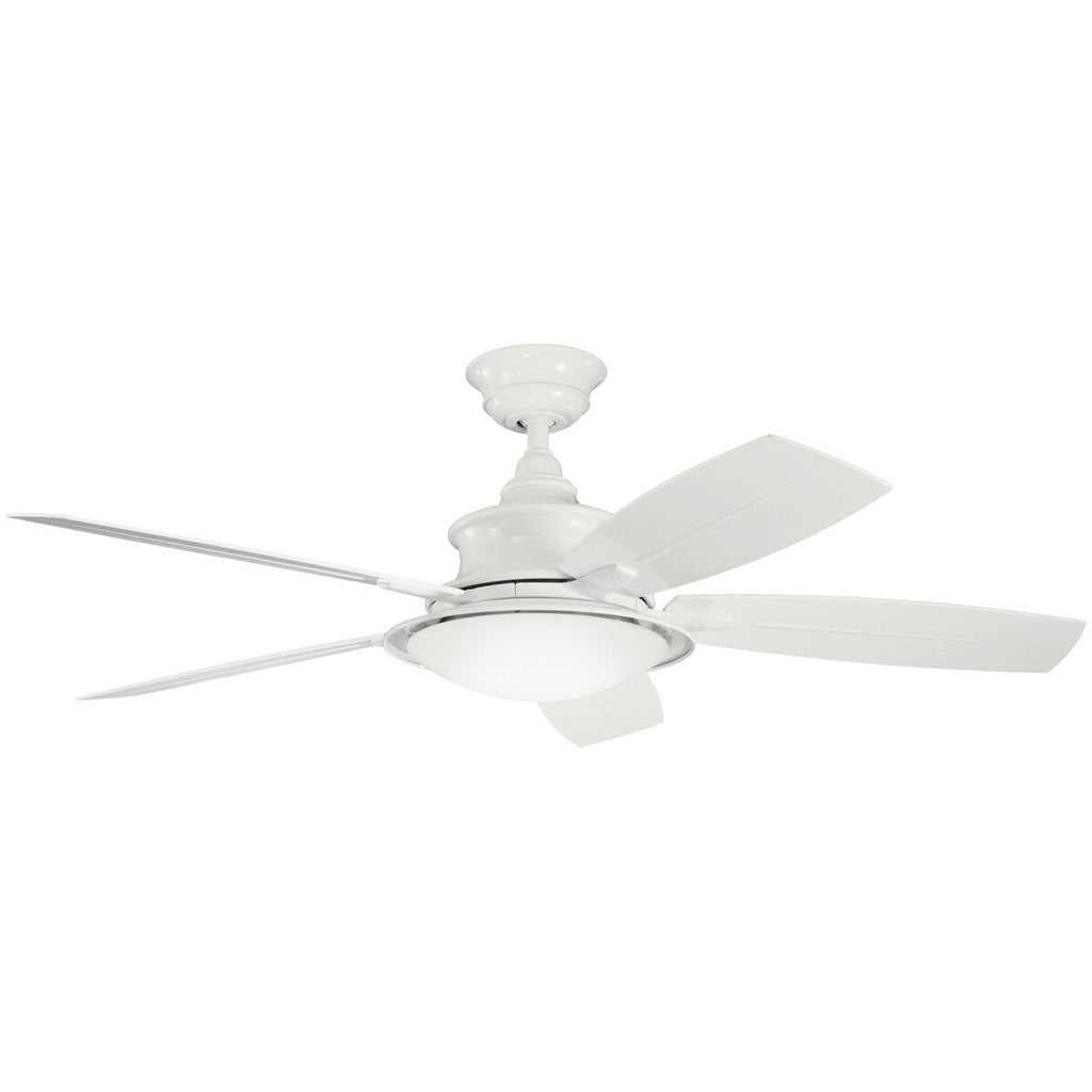 Ventilateur de plafond Kichler Cameron 52 à 5 pales à LED avec télécommande