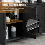 Buffet de cuisine, meuble de bar à café, meuble de rangement d'appoint