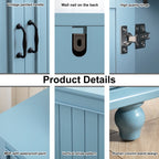 Buffet de cuisine, meuble de bar à café, meuble de rangement d'appoint