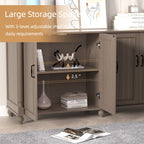 Buffet de cuisine, meuble de bar à café, meuble de rangement d'appoint