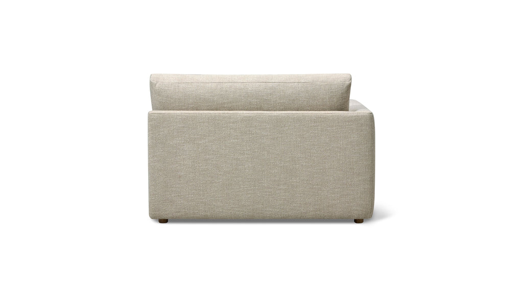 Fauteuil gauche Wind Down, lin