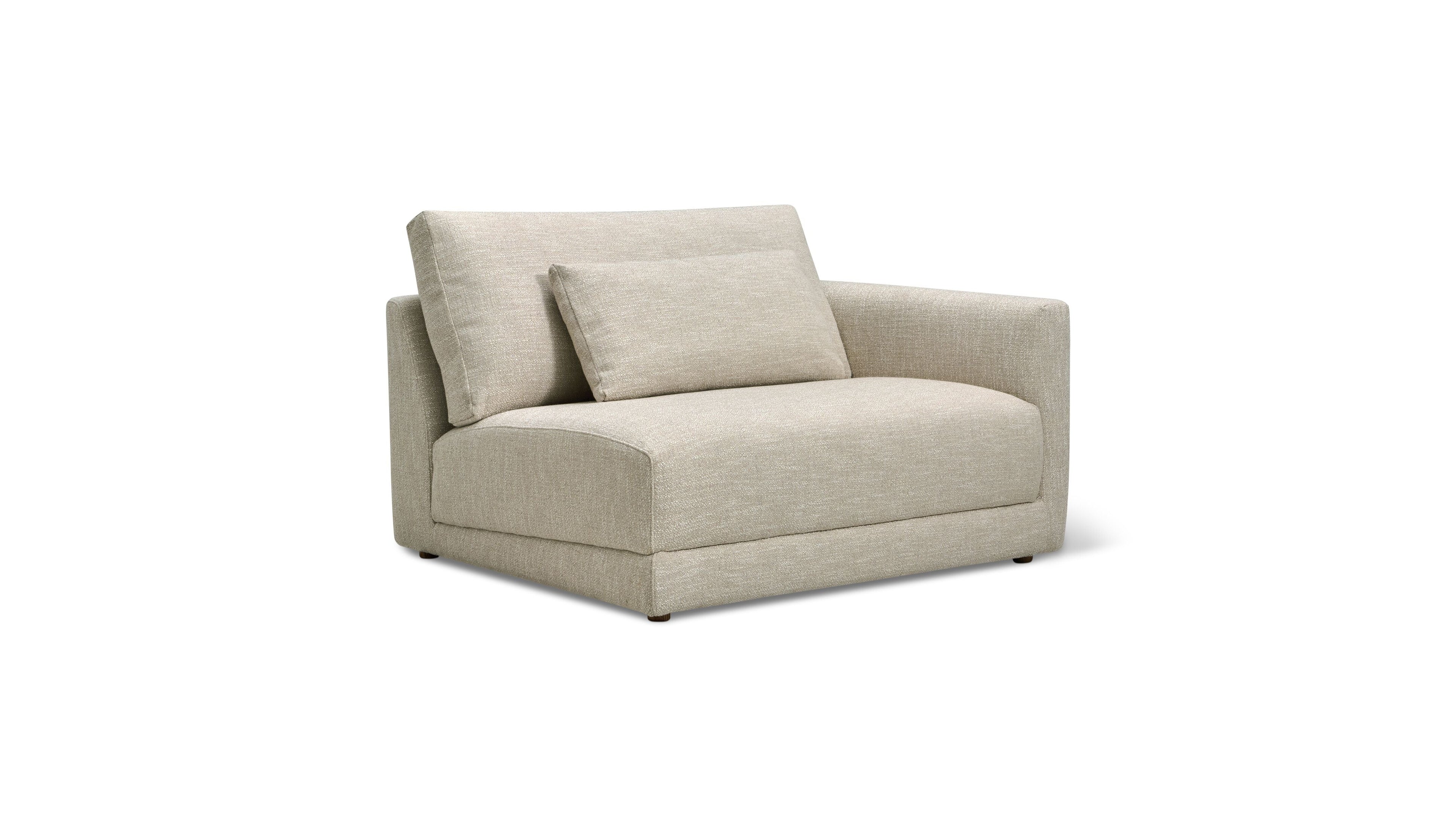 Fauteuil gauche Wind Down, lin