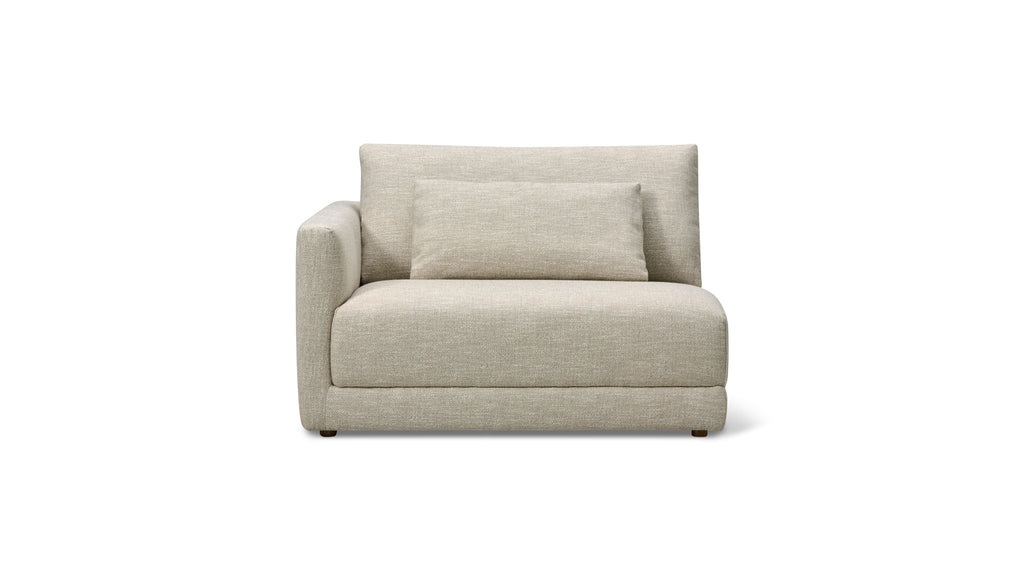 Fauteuil gauche Wind Down, lin