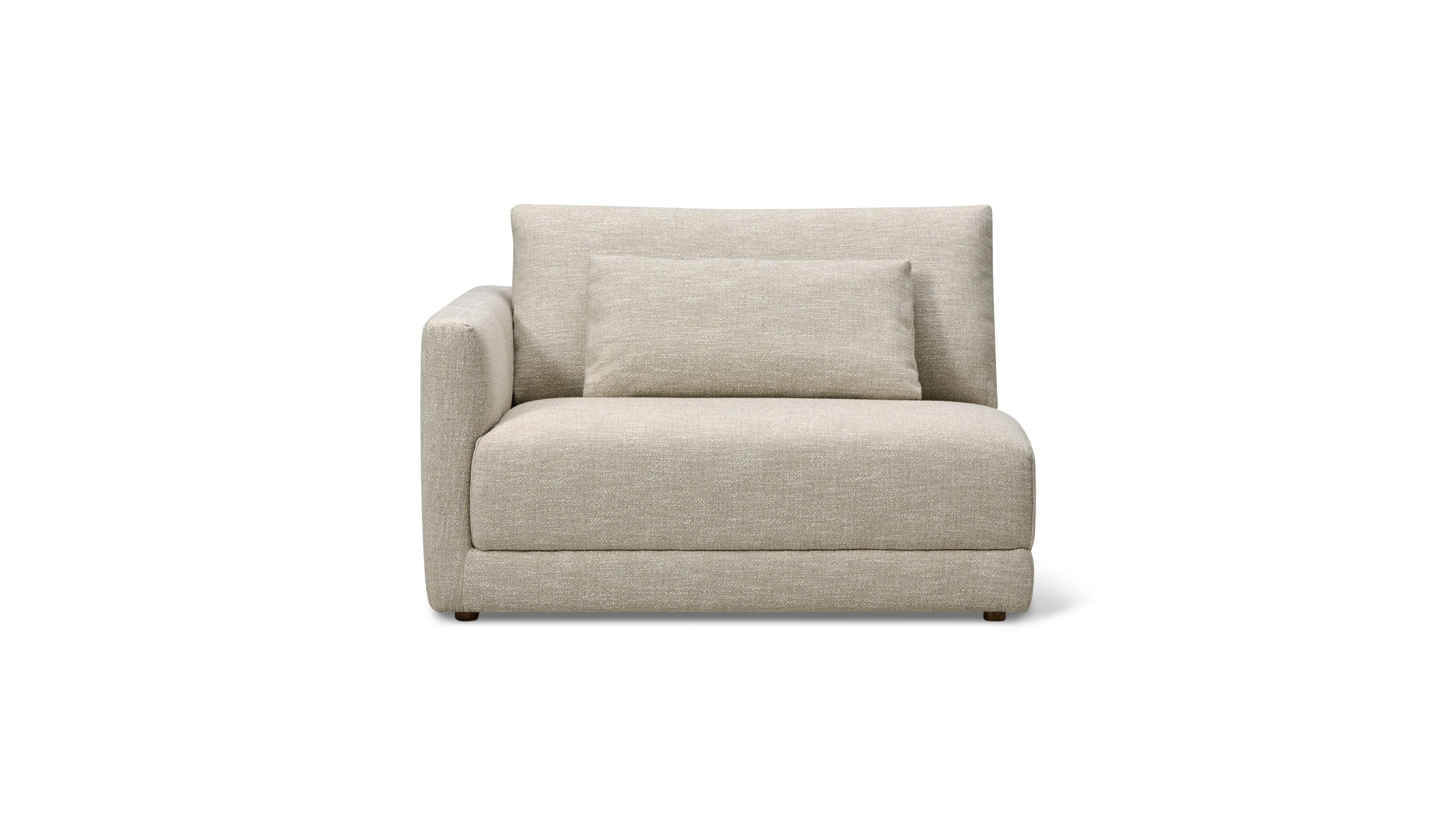 Fauteuil gauche Wind Down, lin