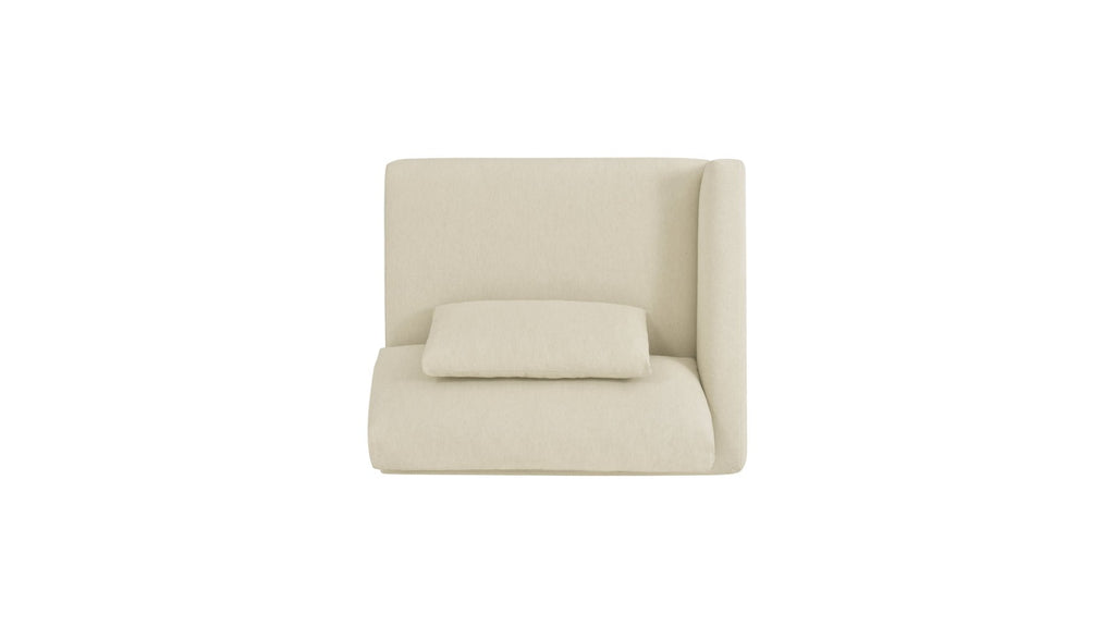 Fauteuil escamotable gauche, plage