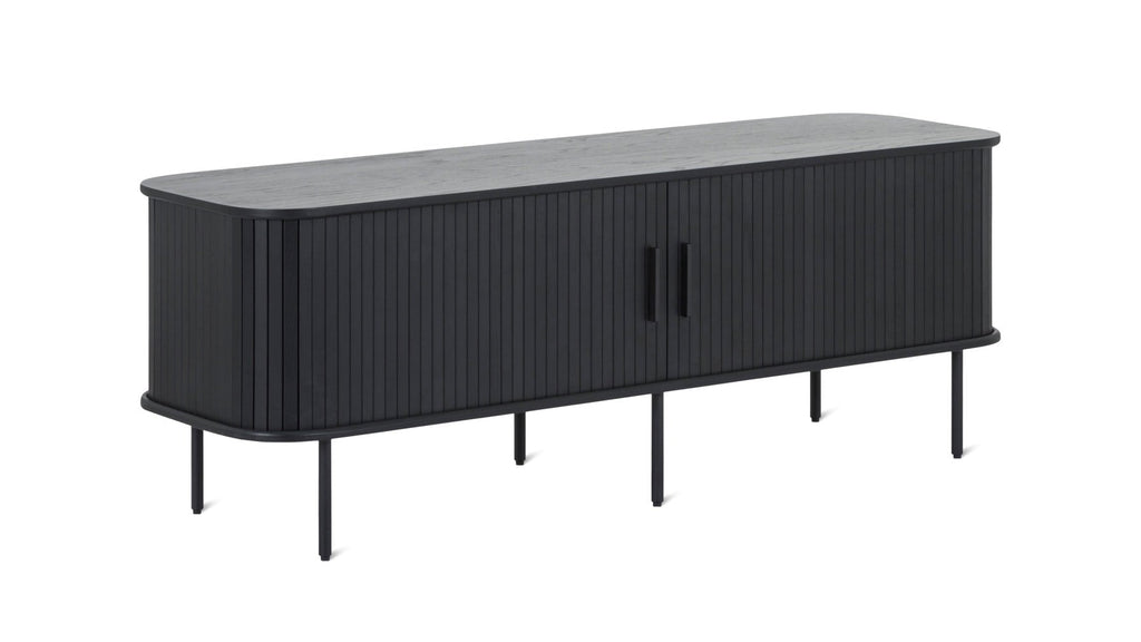 Meuble TV Easy Edge, chêne noir