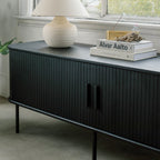 Meuble TV Easy Edge, chêne noir