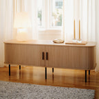 Meuble TV Easy Edge, chêne blanc