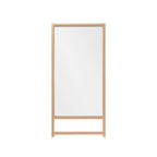 Miroir « Regarde-toi », grand format, chêne