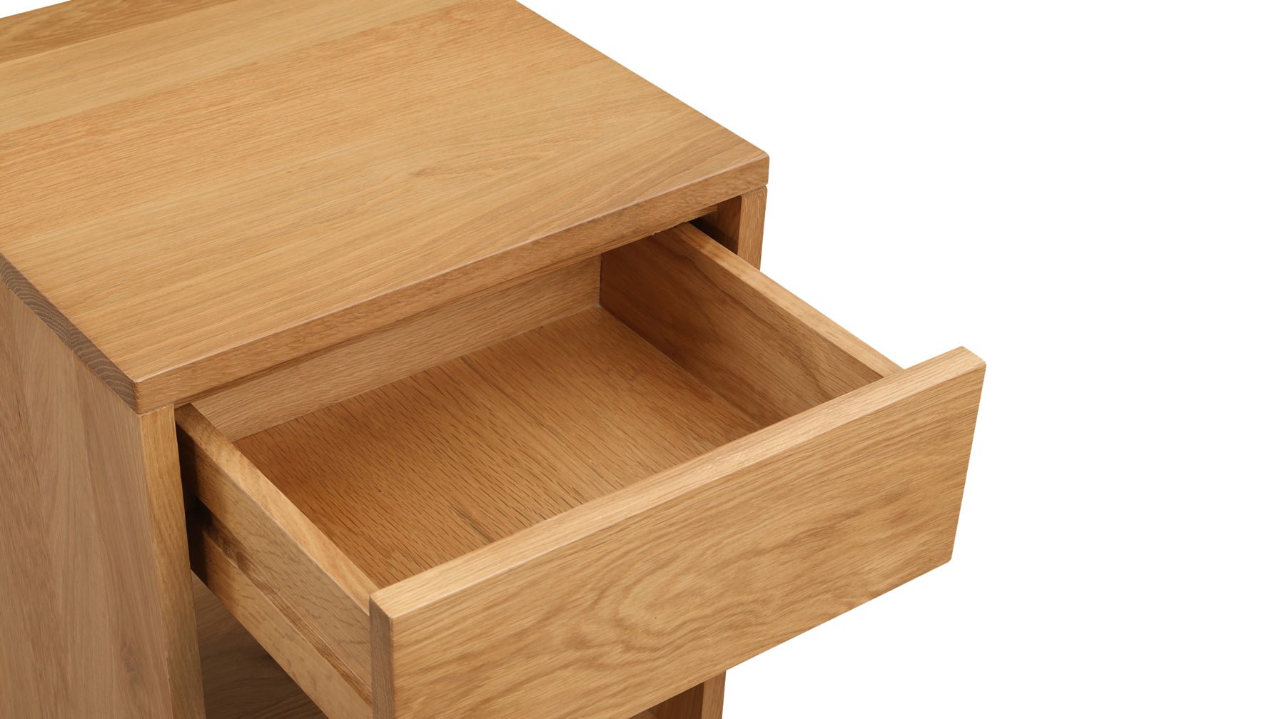 Table de chevet Rest Easy avec tiroir, haute, chêne
