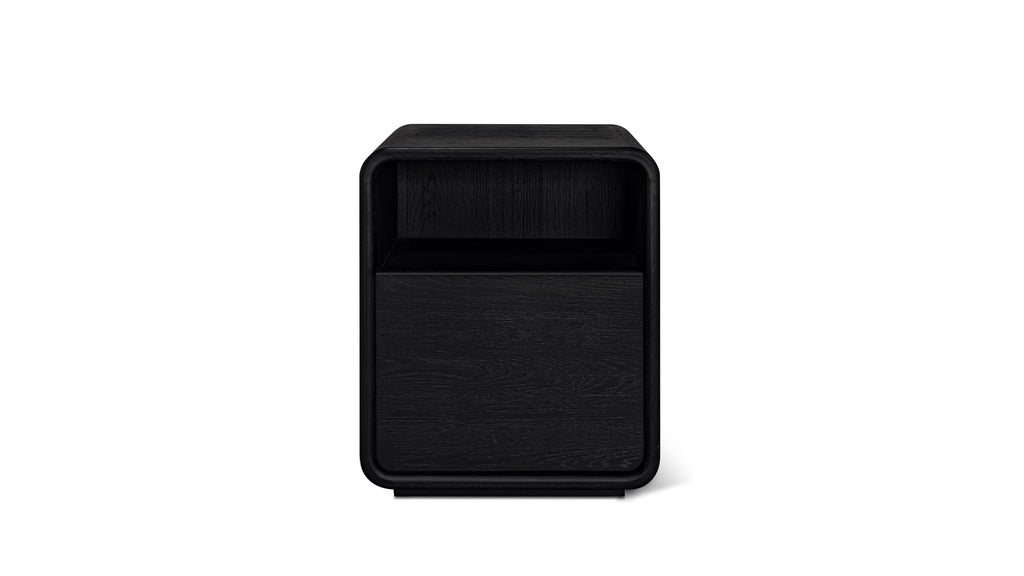 Table de chevet Call Me, chêne noir