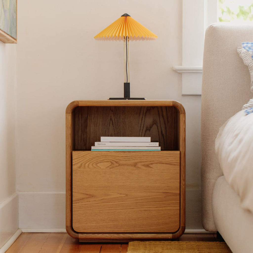 Table de chevet Call Me, chêne