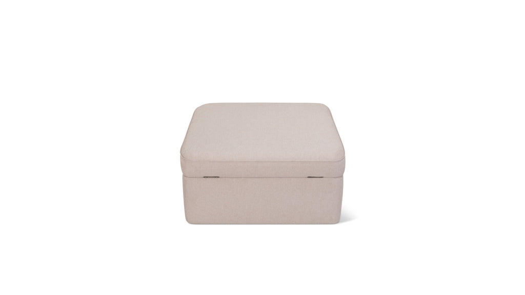 Pouf de rangement Pod, grand, latte