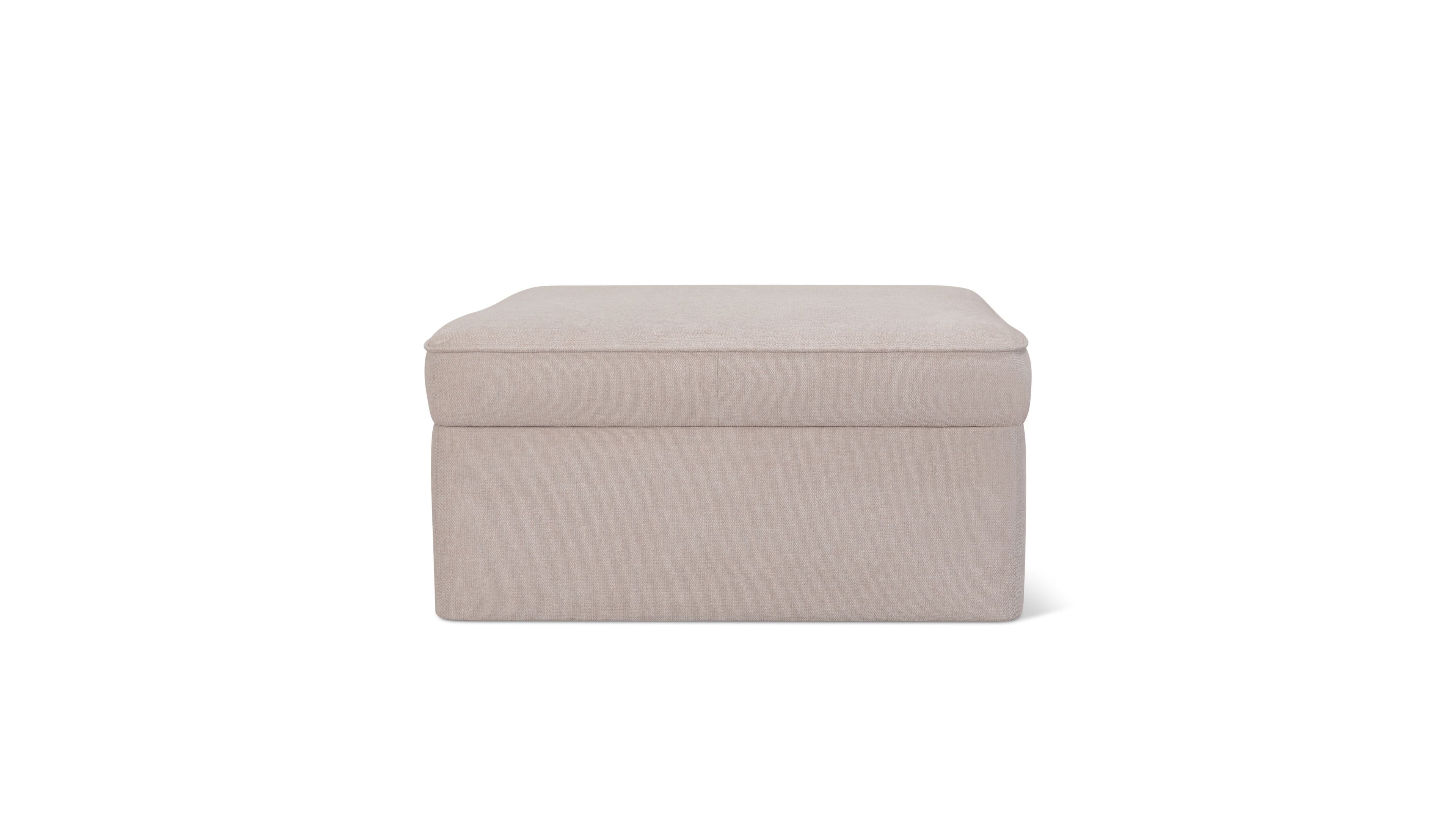 Pouf de rangement Pod, grand, latte