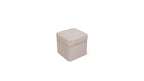 Pouf de rangement pour capsules, petit, couleur latte