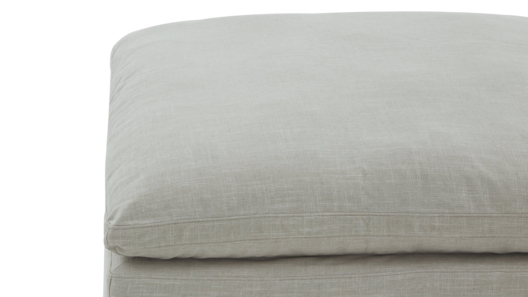 Pouf Movie Night™, grand modèle, couleur galets clairs