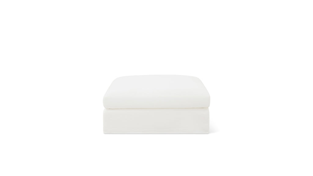 Pouf Get Together™, grand modèle, sel marin