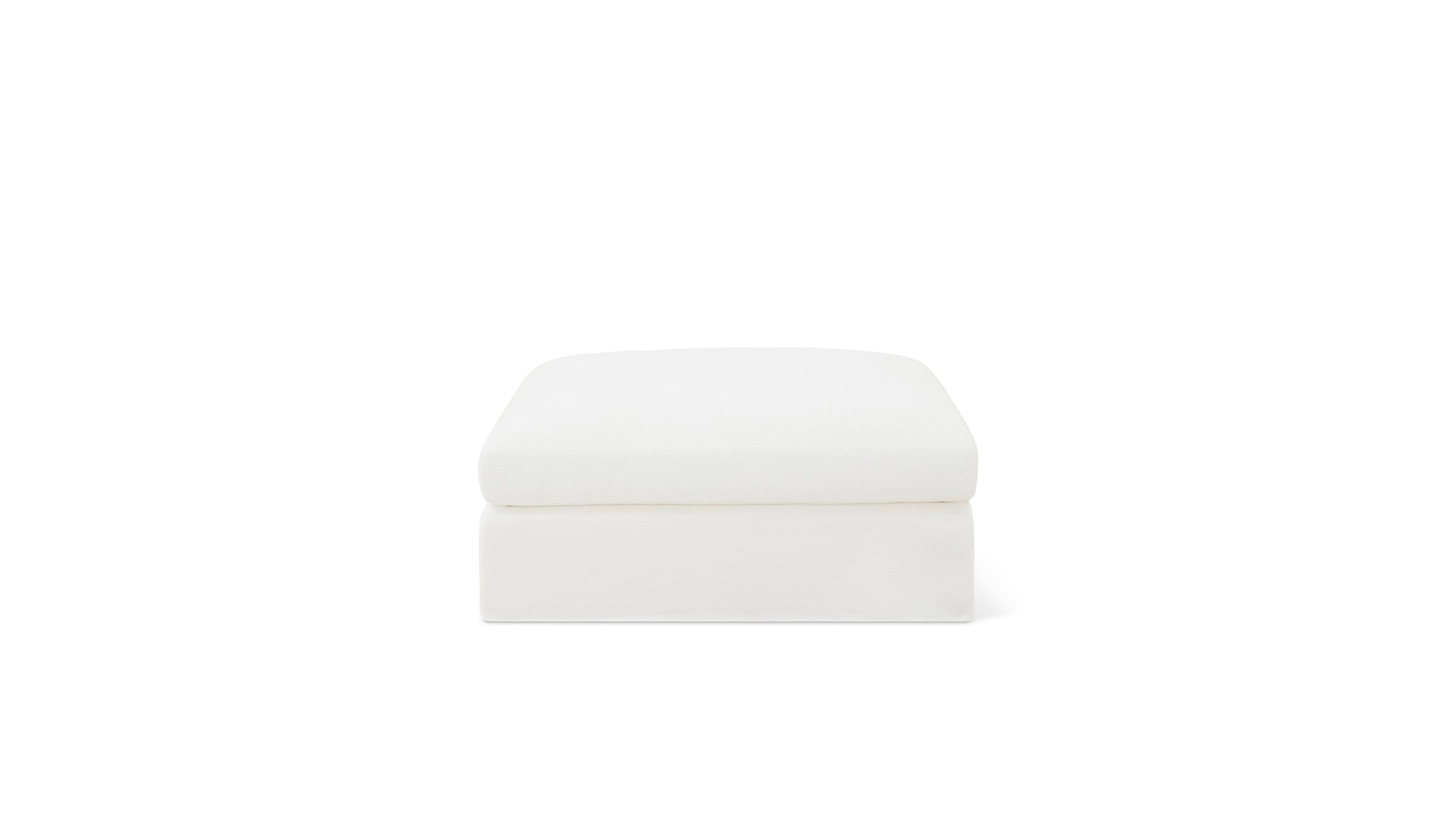 Pouf Get Together™, grand modèle, sel marin