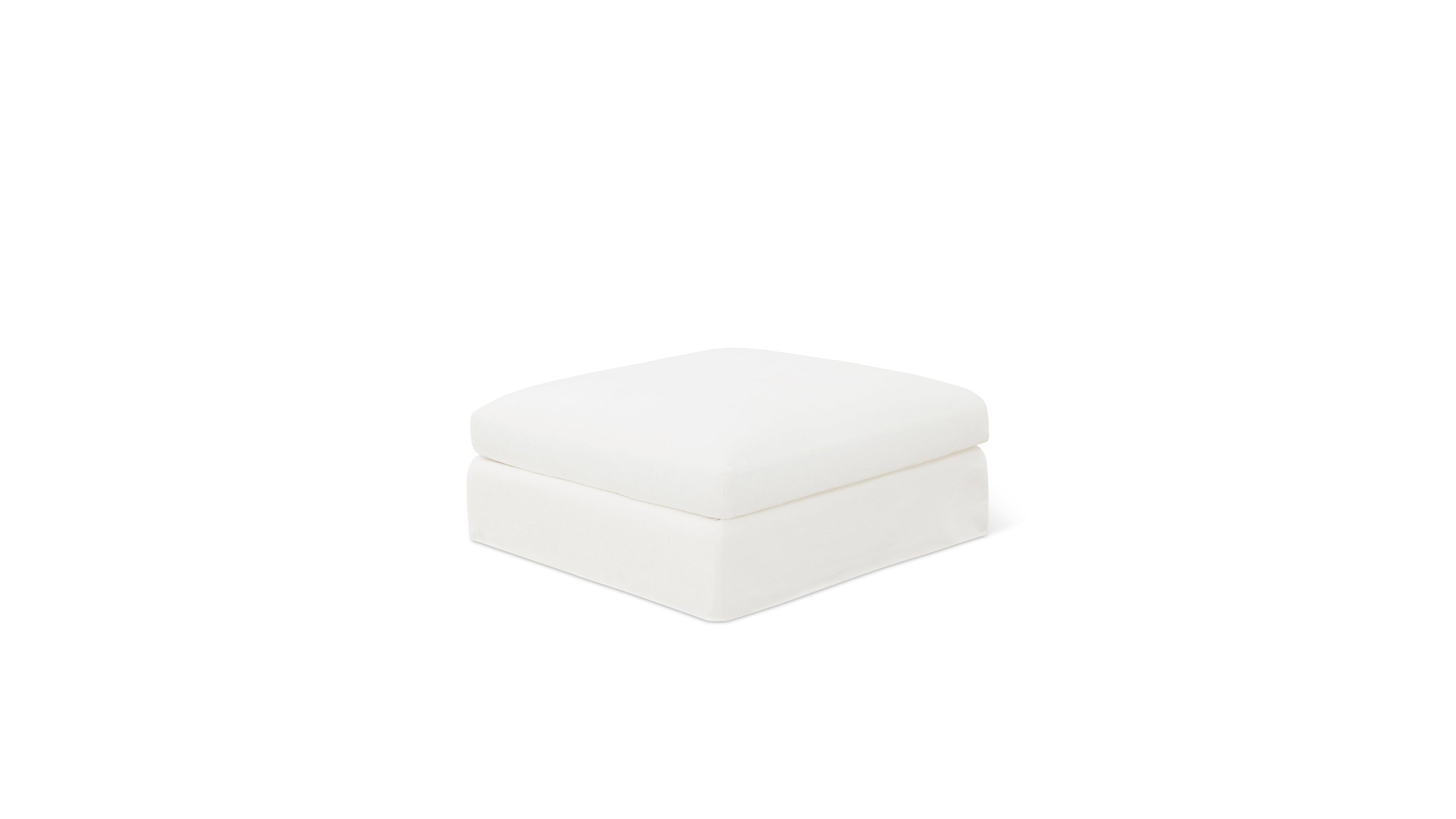 Pouf Get Together™, grand modèle, sel marin
