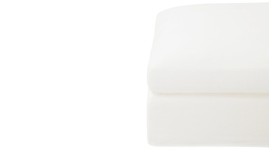 Pouf Get Together™, grand modèle, sel marin