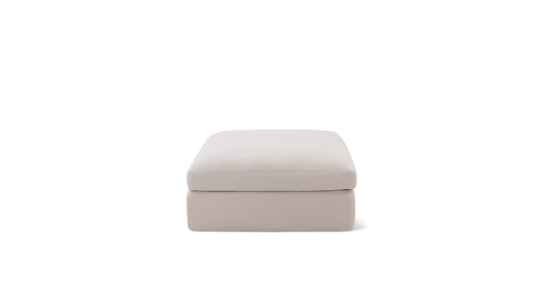 Pouf Get Together™, grand modèle, couleur argile